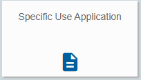 Specific Use Application Help
